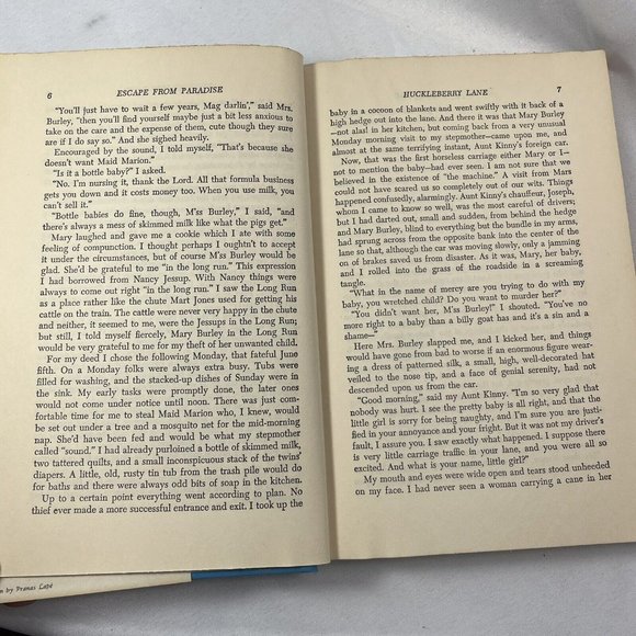 Escape from Paradise by Katharine Newlin Burt Sears Readers Club Vintage Book - Picture 12 of 12